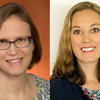 Anne Barrett and Miles Taylor