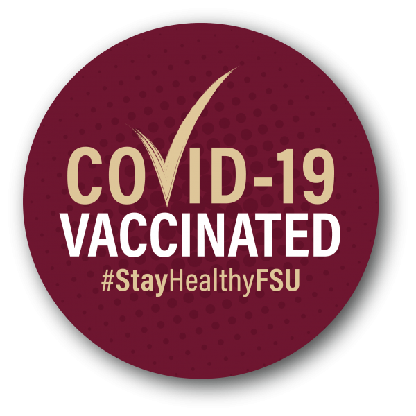 FSU Covid 19 sticker