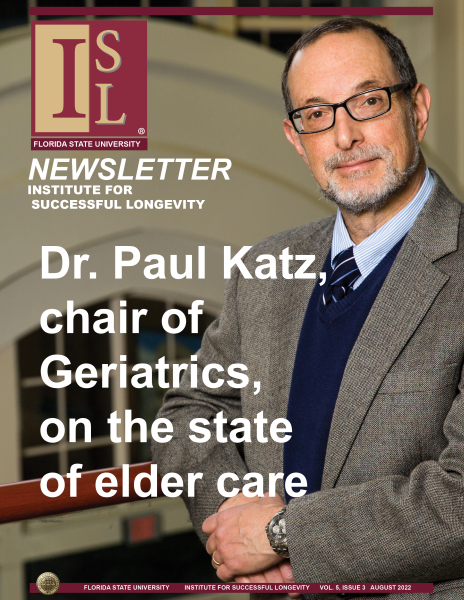 August 2022 edition of the ISL Newsletter, cover page