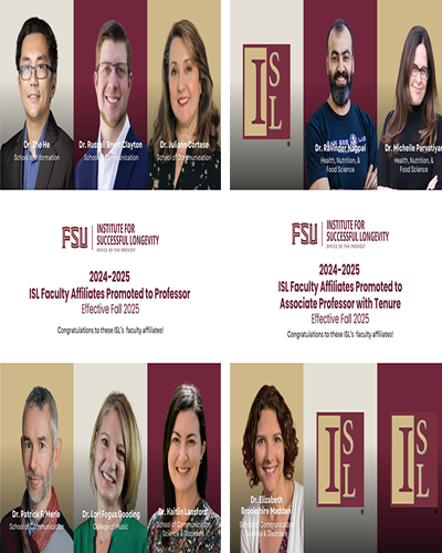ISL Faculty Affiliates Promotions for Fall 2025 Thumbnail