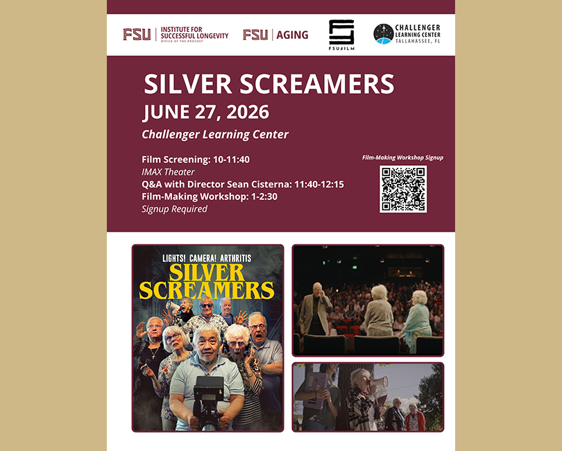 Silver Screamers Flyer Title Image