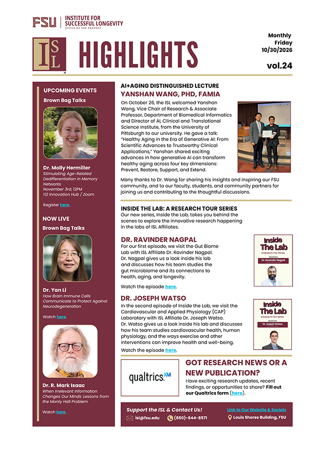 ISL Monthly Newsletter October 2026 Page 01