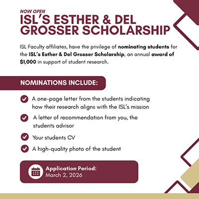 ISL Esther & Del Grosser Scholarship-thumbnail 
