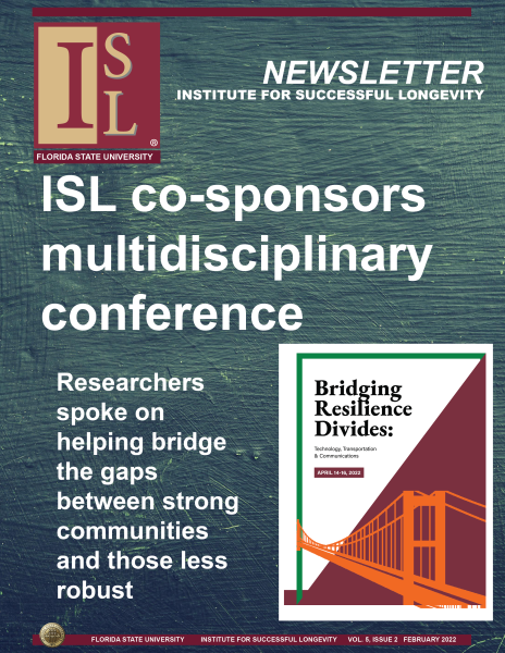 The May 2022 edition of the ISL Newsletter, cover page 