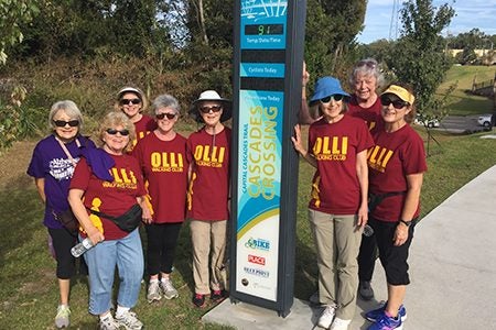 OLLI walking group